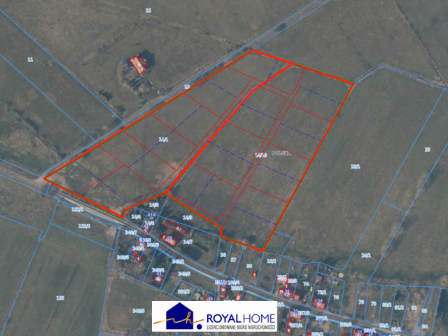 Warnołęka, działka 2,33 ha+ 2,79 ha