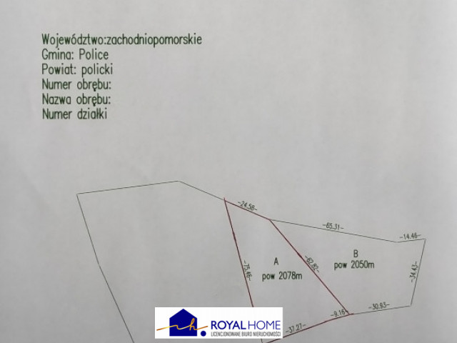 Działka 2078 m2, w pobliżu jezioro