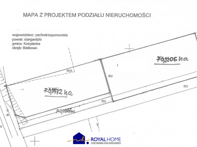 Działka Sprzedaż Bielkowo