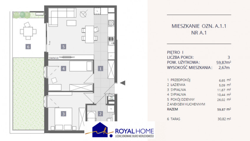 Mieszkanie Sprzedaż Szczecin Dąbie Przestrzenna